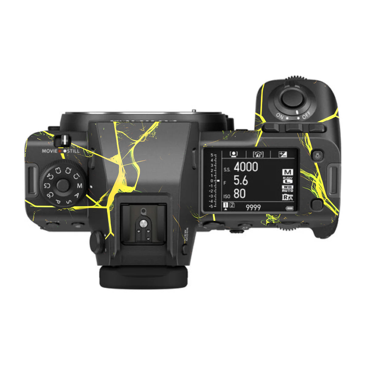 Plasma Grid FujiFilm GFX 100S II Camera Skin