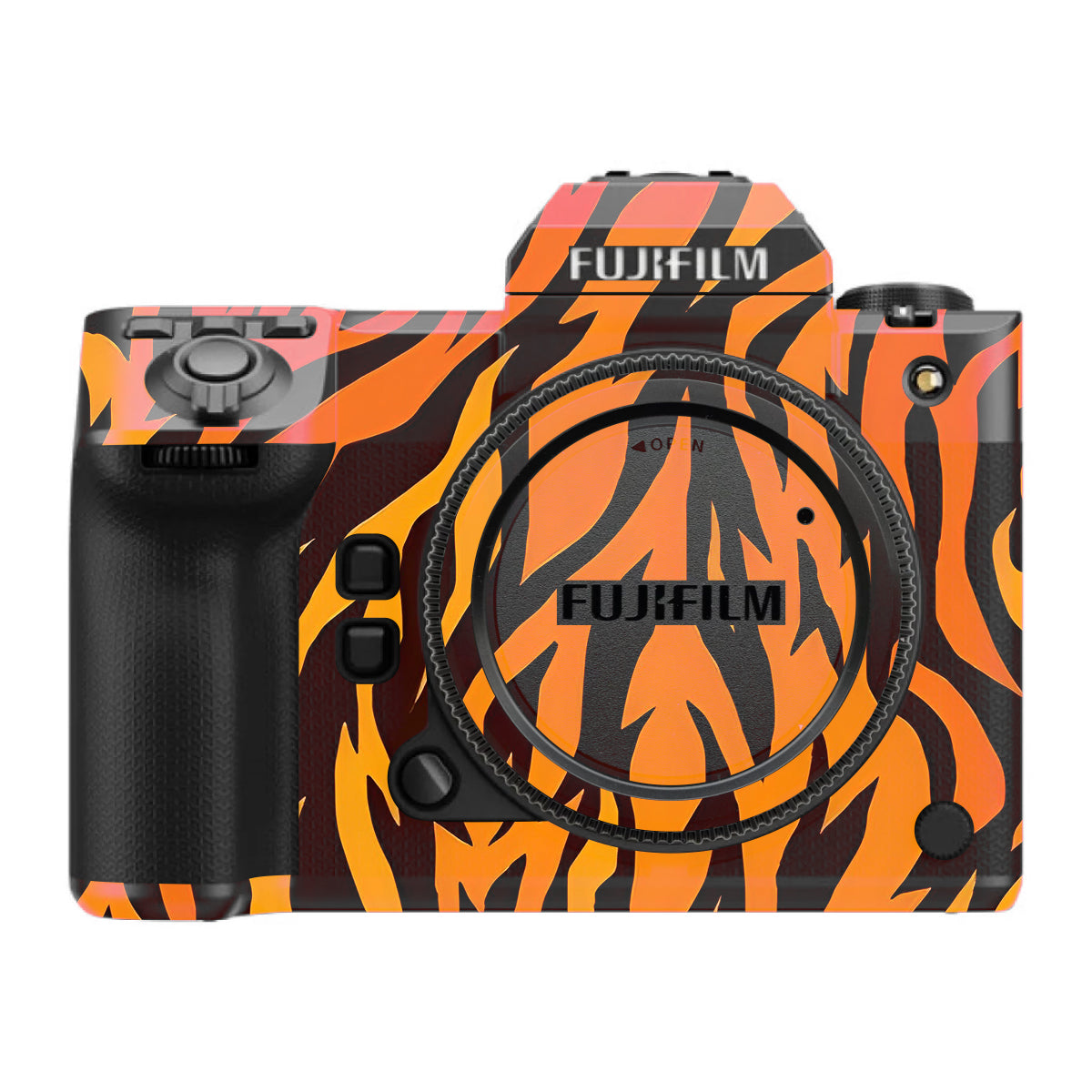Wild Tiger Stripes FujiFilm GFX 100S II Camera Skin