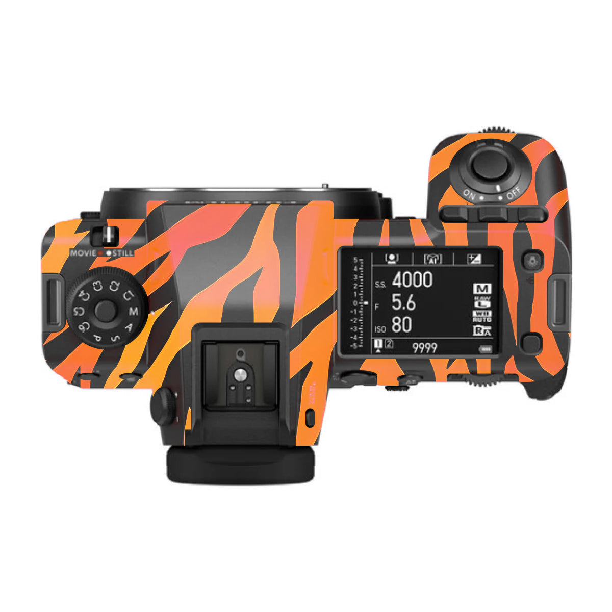 Wild Tiger Stripes FujiFilm GFX 100S II Camera Skin