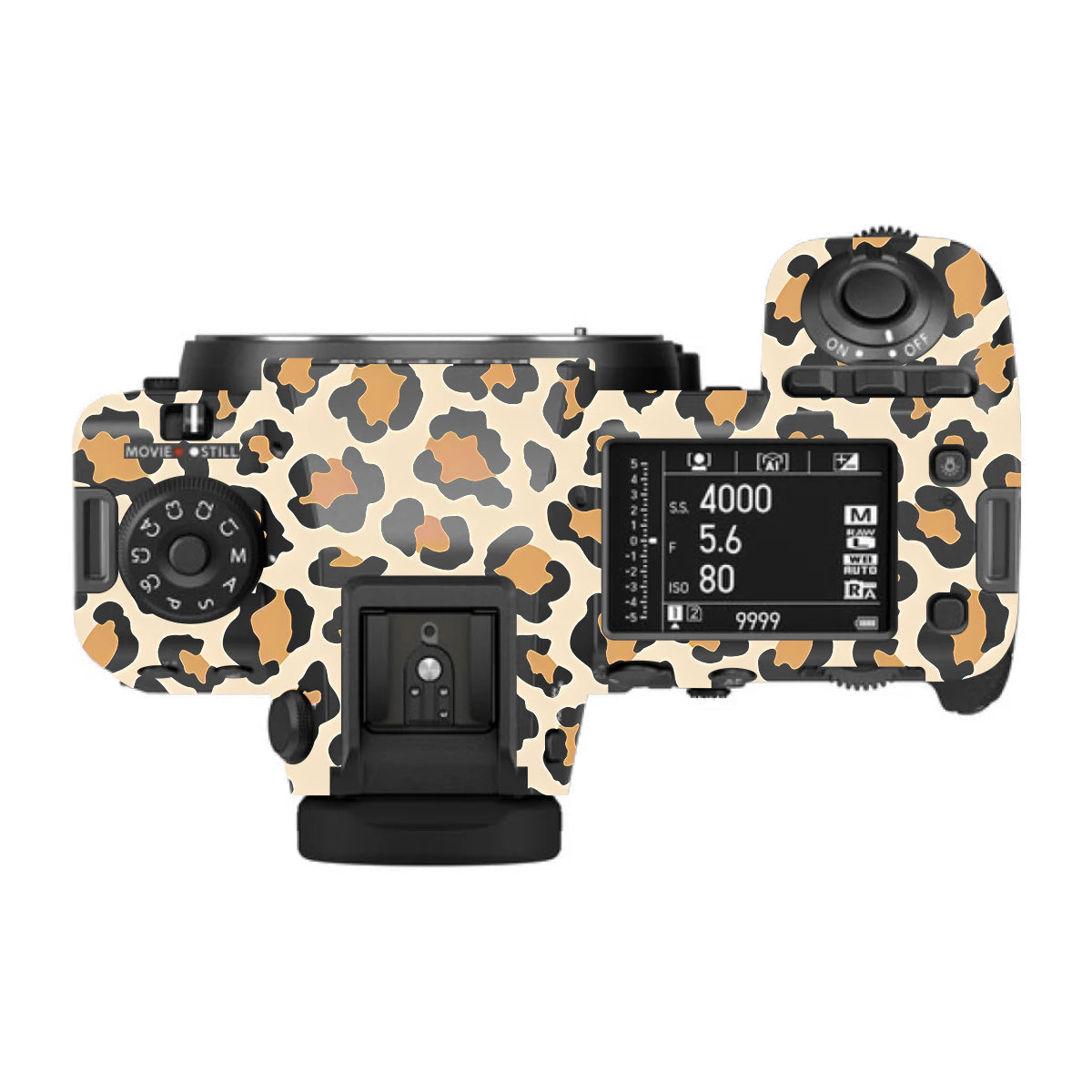 Sandy Leopard Spots FujiFilm GFX 100S II Camera Skin
