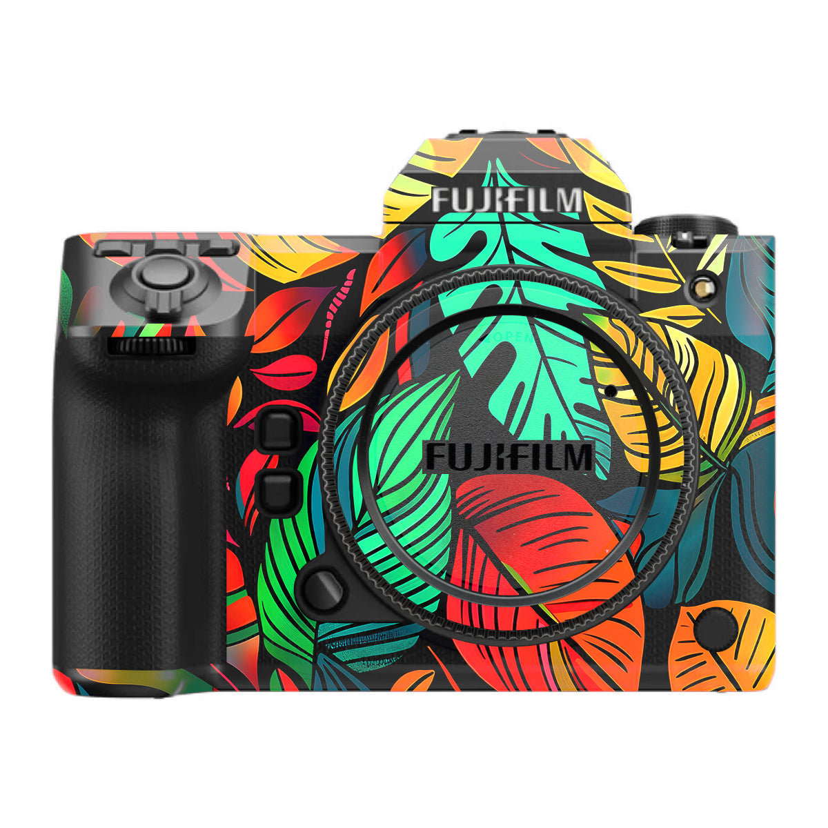 Tropical Jungle Leaves FujiFilm GFX 100S II Camera Skin