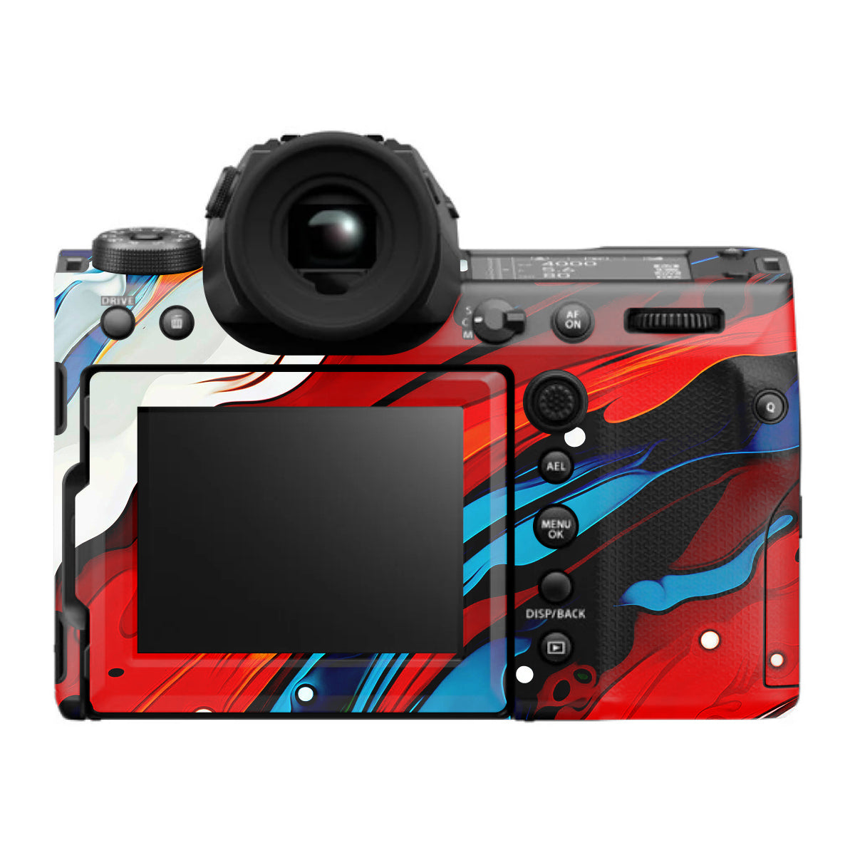 Fire & Ice Flow FujiFilm GFX 100S II Camera Skin