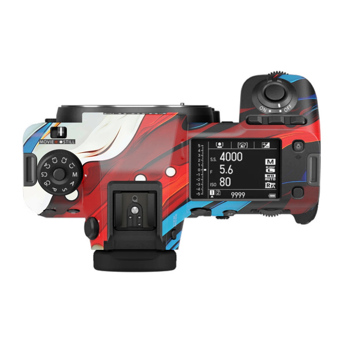 Fire & Ice Flow FujiFilm GFX 100S II Camera Skin