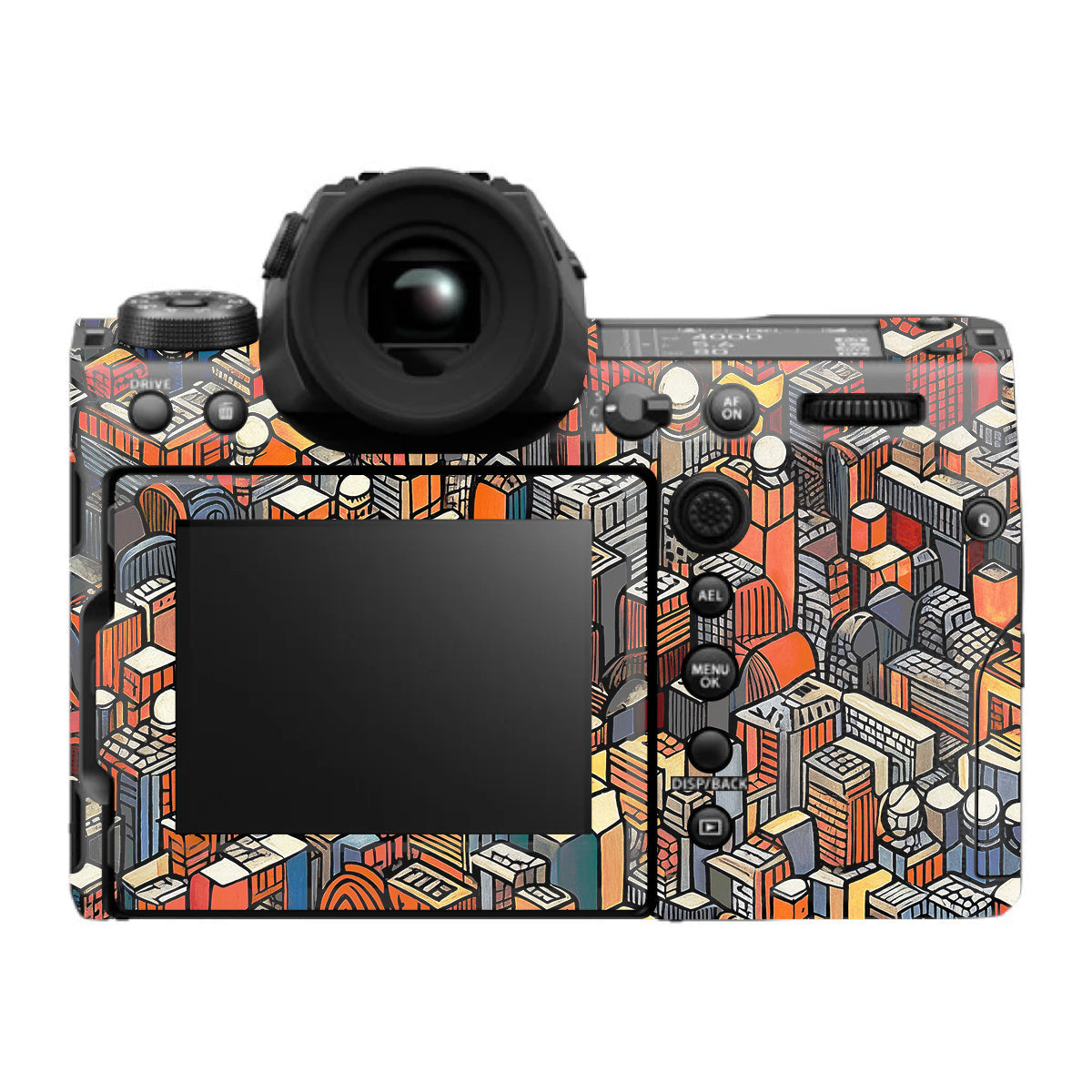 Isometric Cityscape FujiFilm GFX 100S II Camera Skin