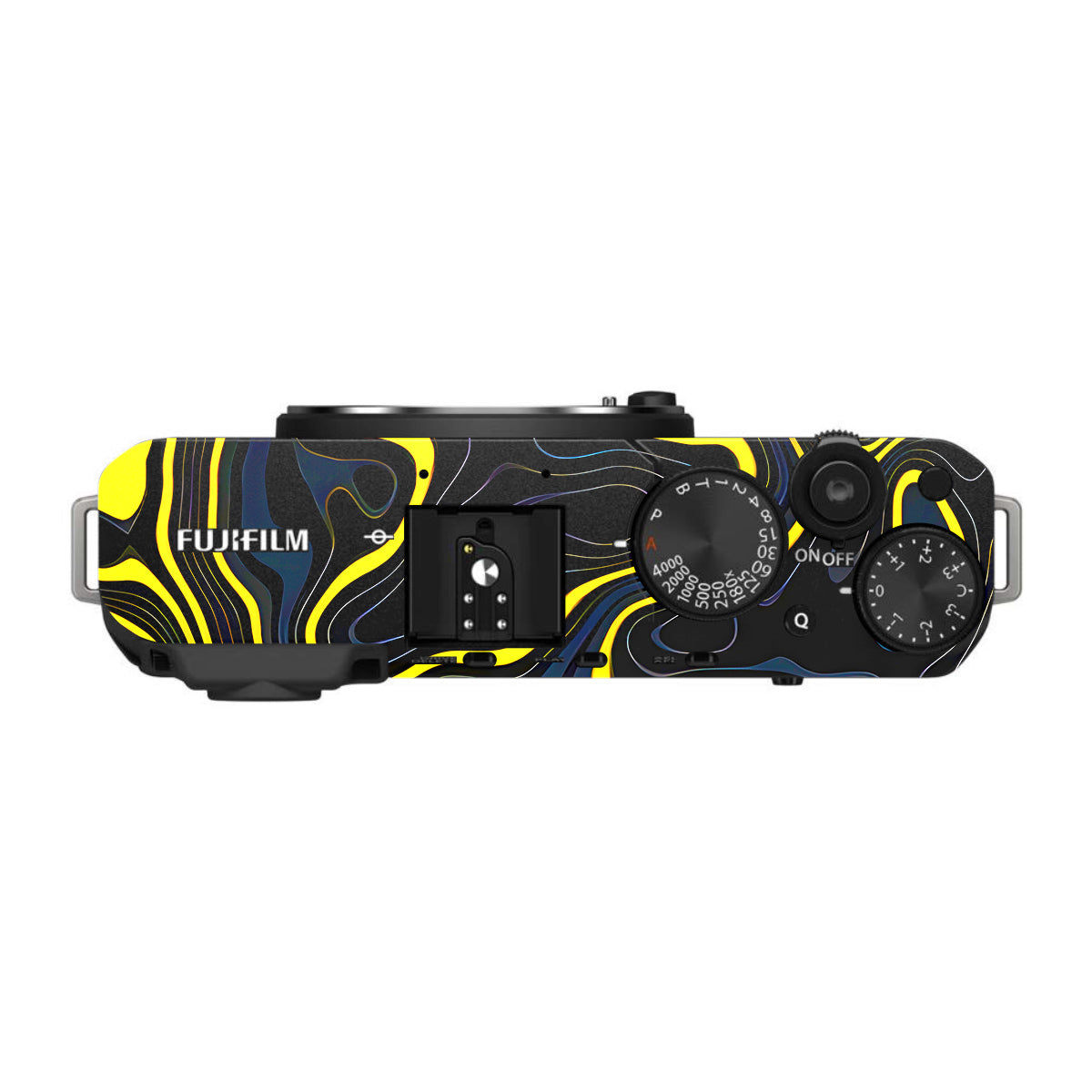 Neon Lava Contours FujiFilm X-E4 Camera Skin