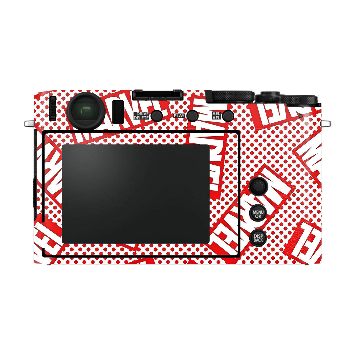 Marvel Comics FujiFilm X-E4 Camera Skin