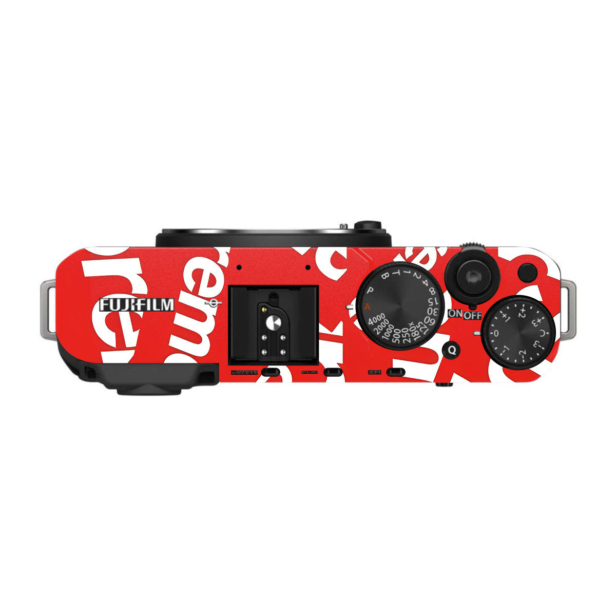 Supreme Red FujiFilm X-E4 Camera Skin