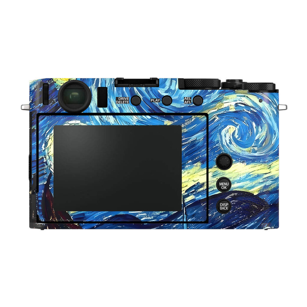 Starry Night Art FujiFilm X-E4 Camera Skin