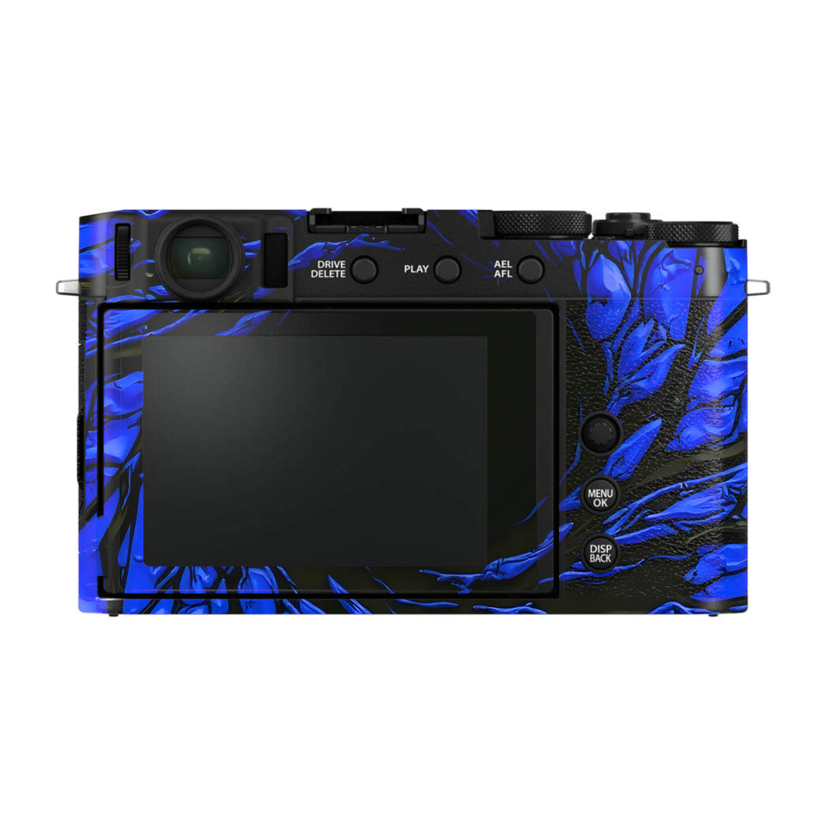 Venom Blue FujiFilm X-E4 Camera Skin