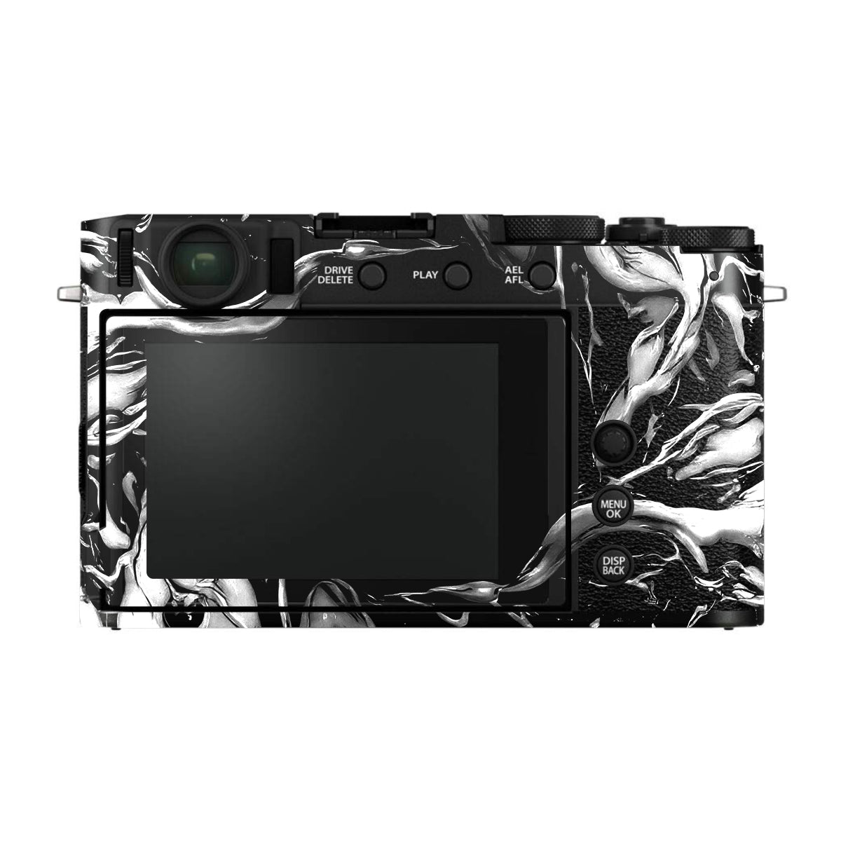 Venom Black FujiFilm X-E4 Camera Skin