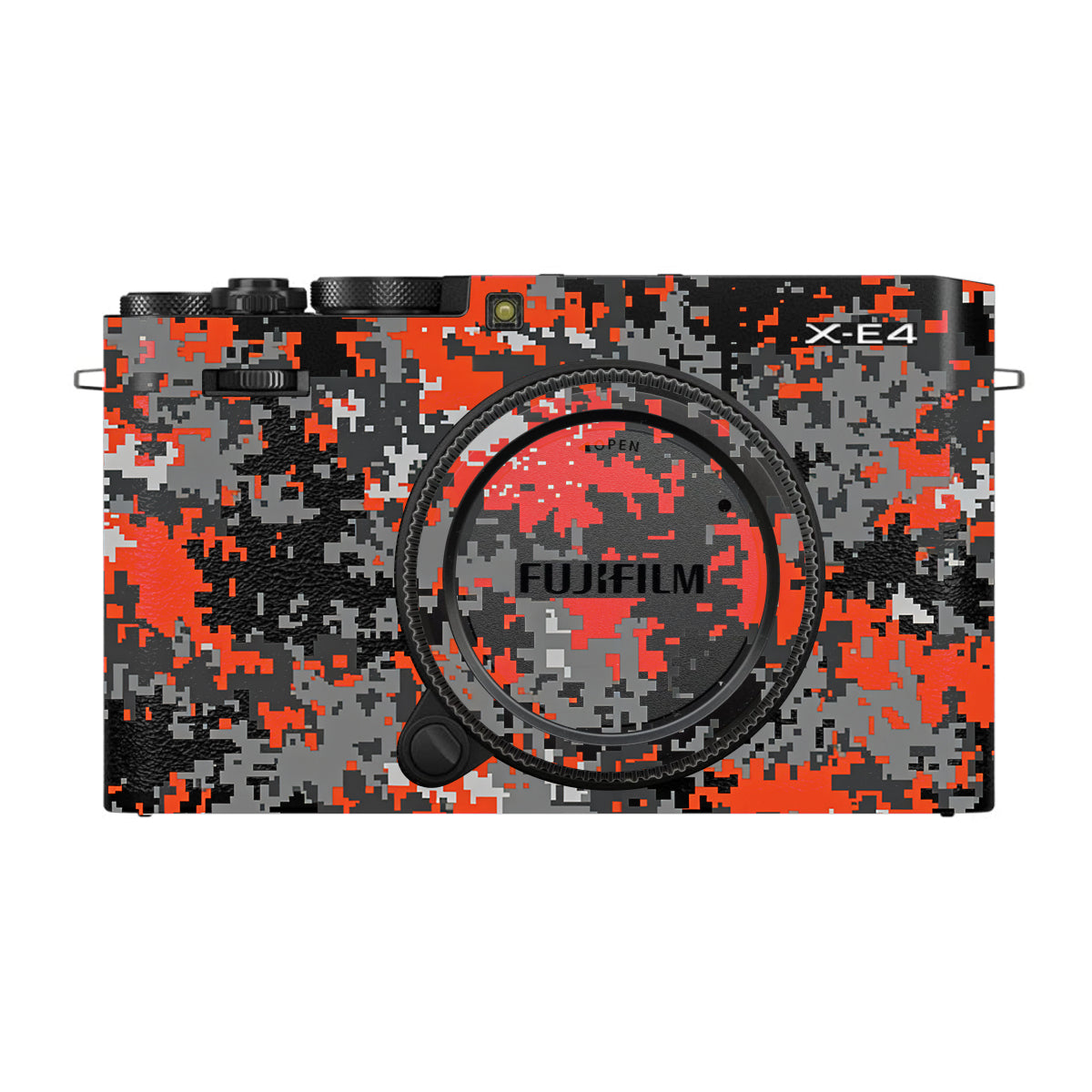 Inferno Pixel FujiFilm X-E4 Camera Skin