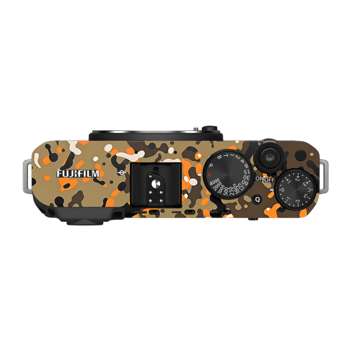 Orange Brown Spot FujiFilm X-E4 Camera Skin