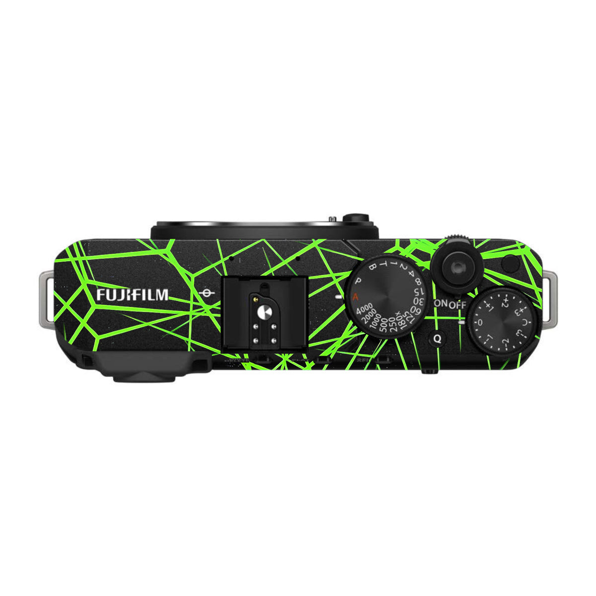 Neon Grid FujiFilm X-E4 Camera Skin