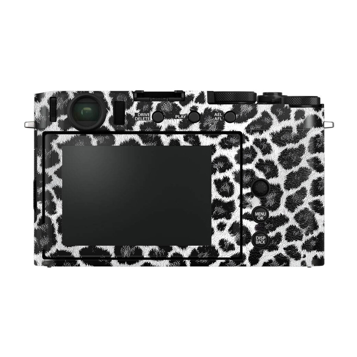 Snow Leopard Spots FujiFilm X-E4 Camera Skin