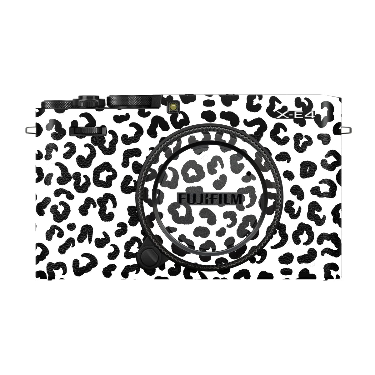 White Leopard FujiFilm X-E4 Camera Skin