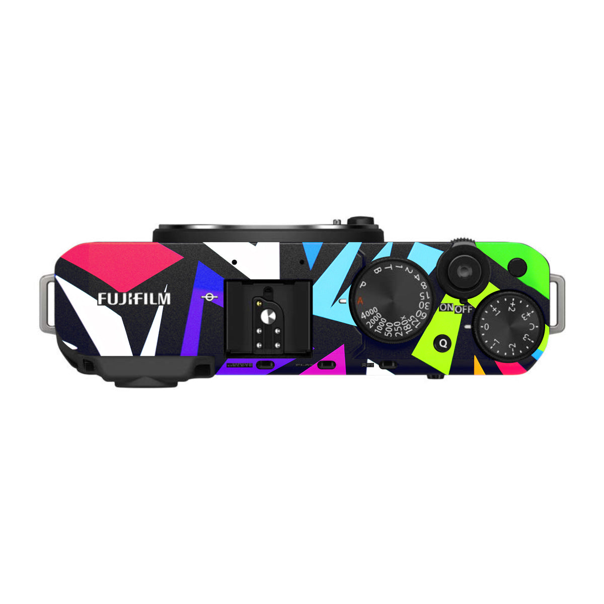 Bold Geometric Pop FujiFilm X-E4 Camera Skin