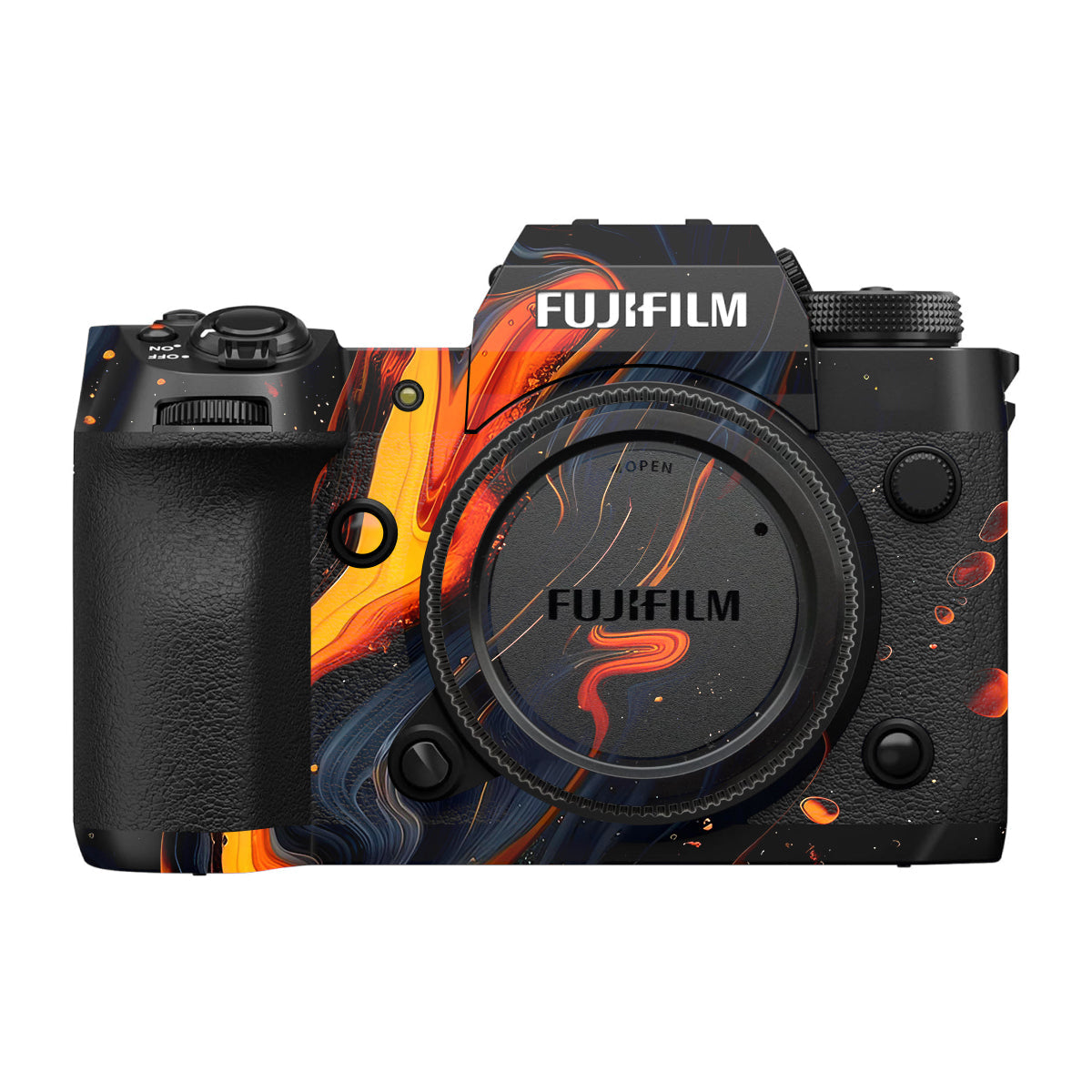 Lava Marble Fujifilm X-H2 Camera Skin