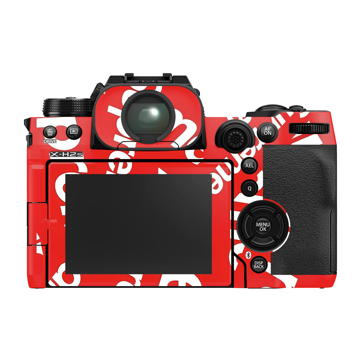 Supreme Red Fujifilm X-H2 Camera Skin