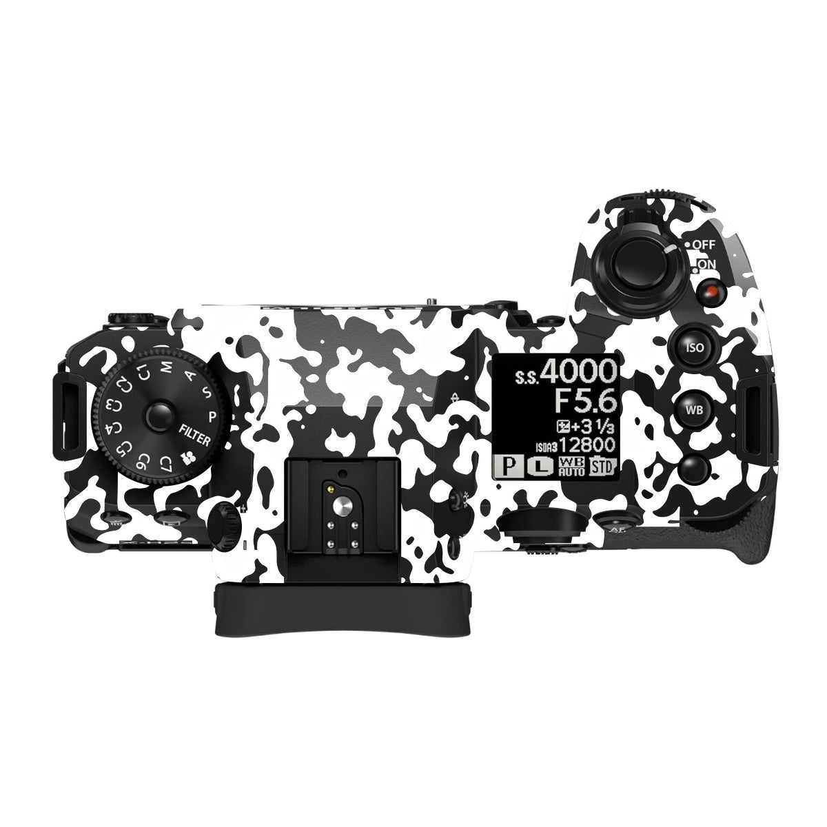 Snow Camo Fujifilm X-H2 Camera Skin
