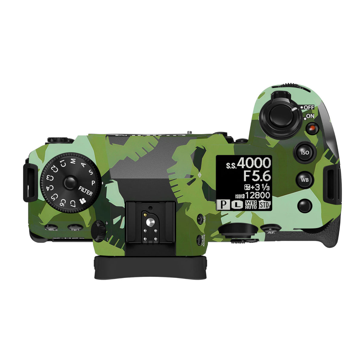 Tropic Camo Fujifilm X-H2 Camera Skin