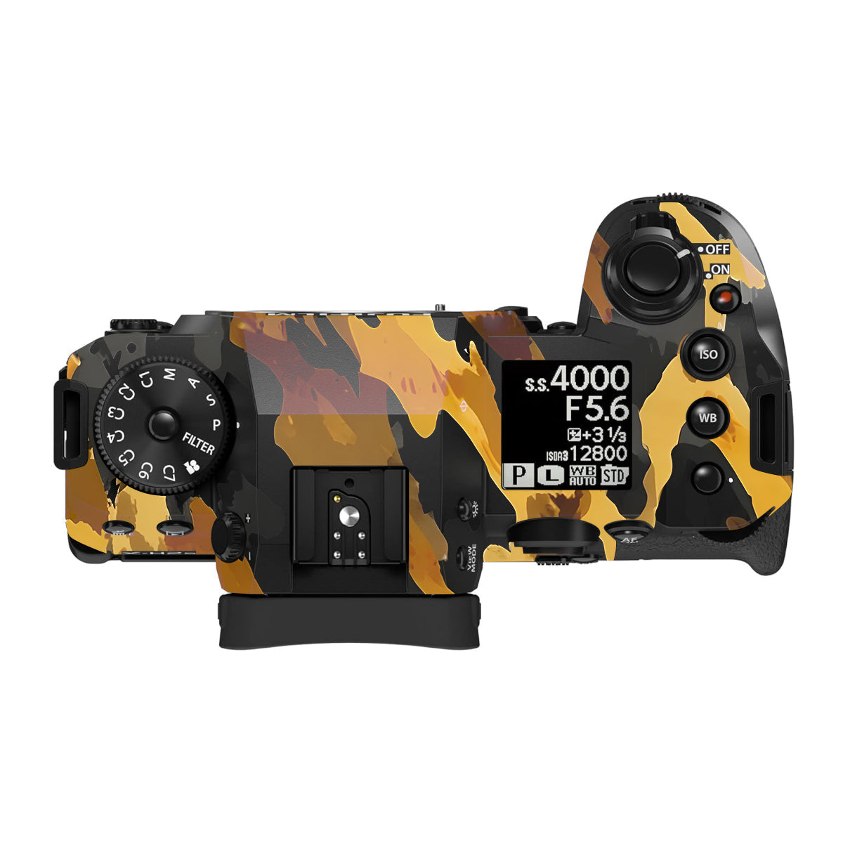Camo Tiger Blend Fujifilm X-H2 Camera Skin