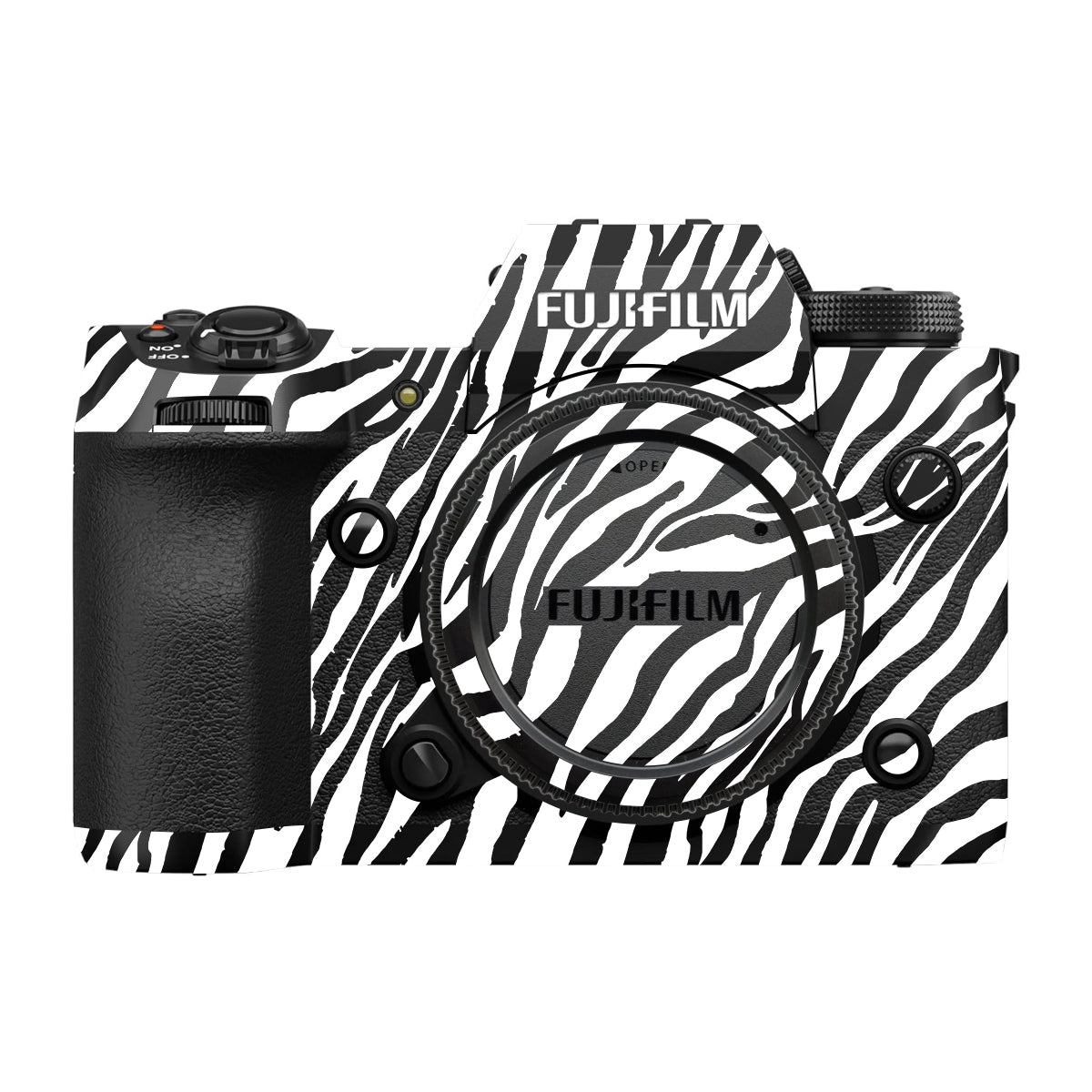 Classic Zebra Stripes Fujifilm X-H2 Camera Skin
