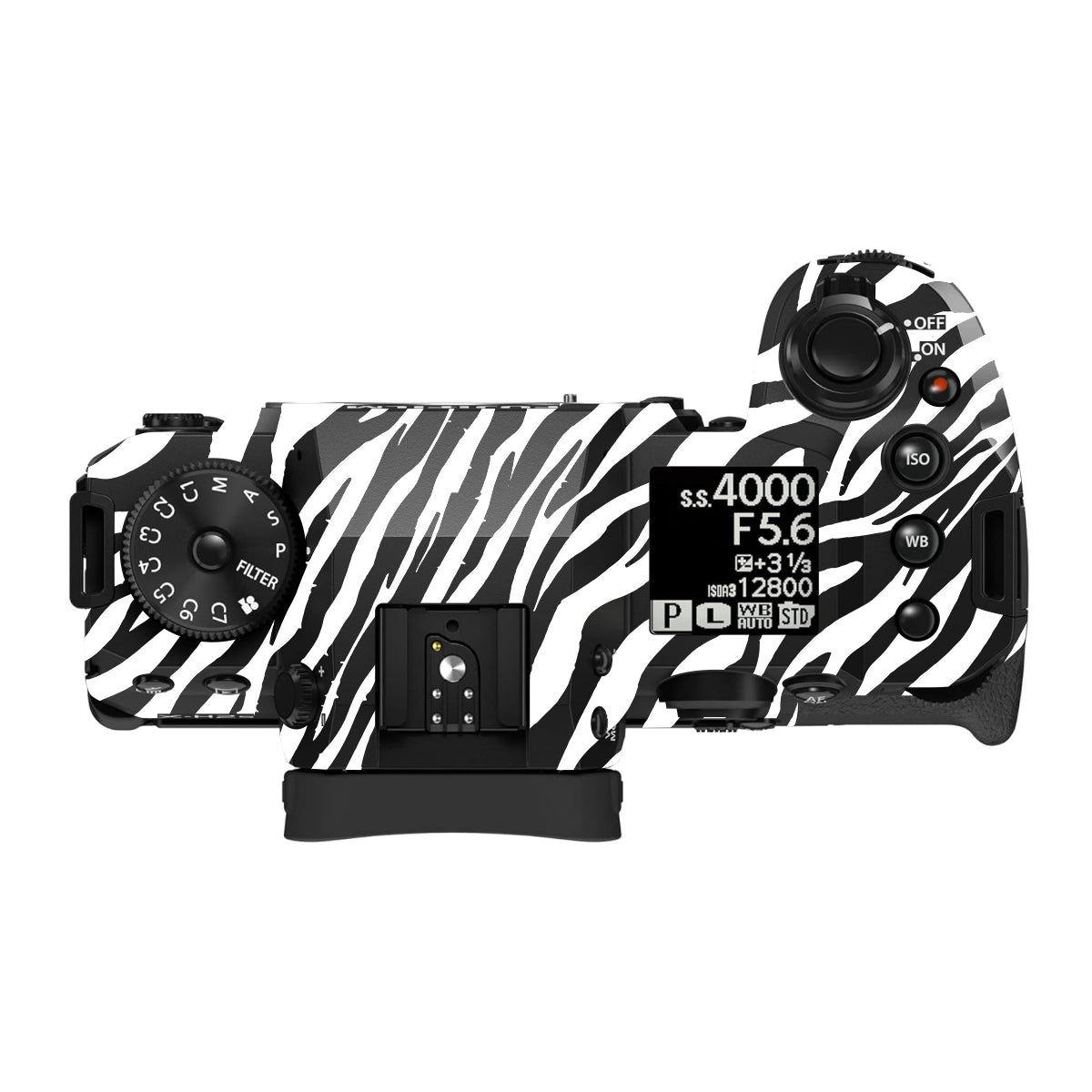 Classic Zebra Stripes Fujifilm X-H2 Camera Skin