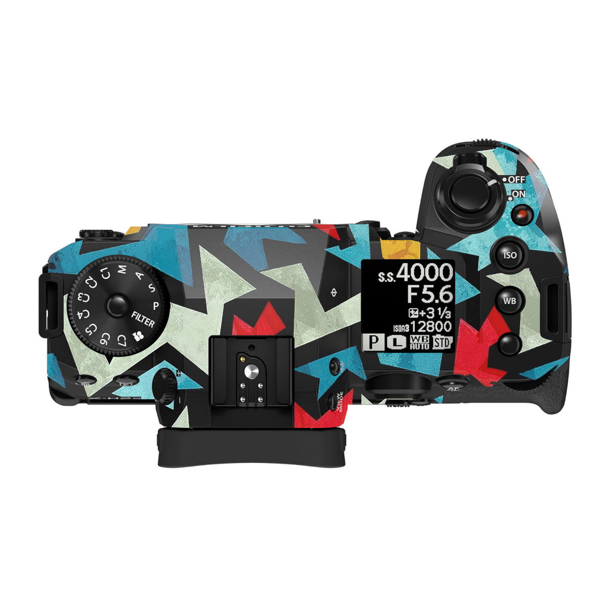 Pop Art Lightning Fujifilm X-H2 Camera Skin