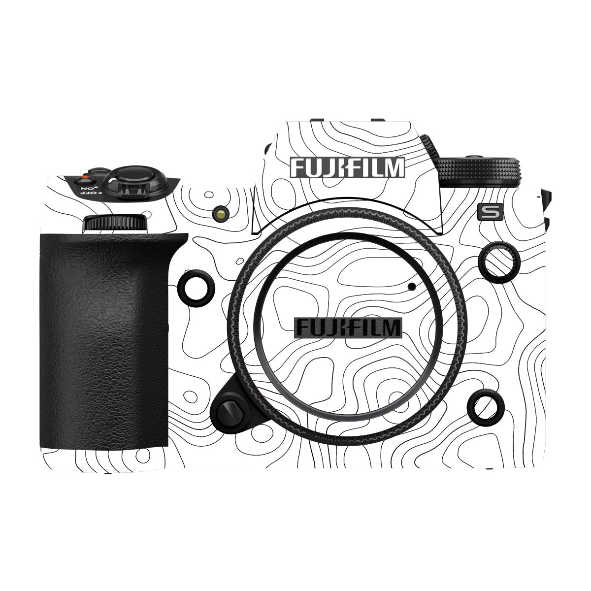White Contour Design Fujifilm X-H2S Camera Skin
