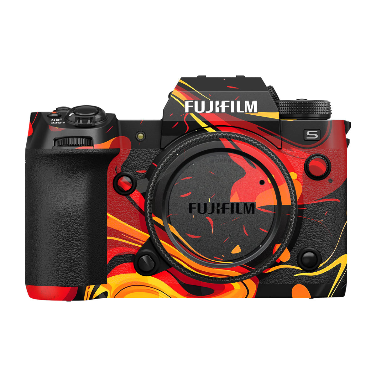 Lava Burst Fujifilm X-H2S Camera Skin