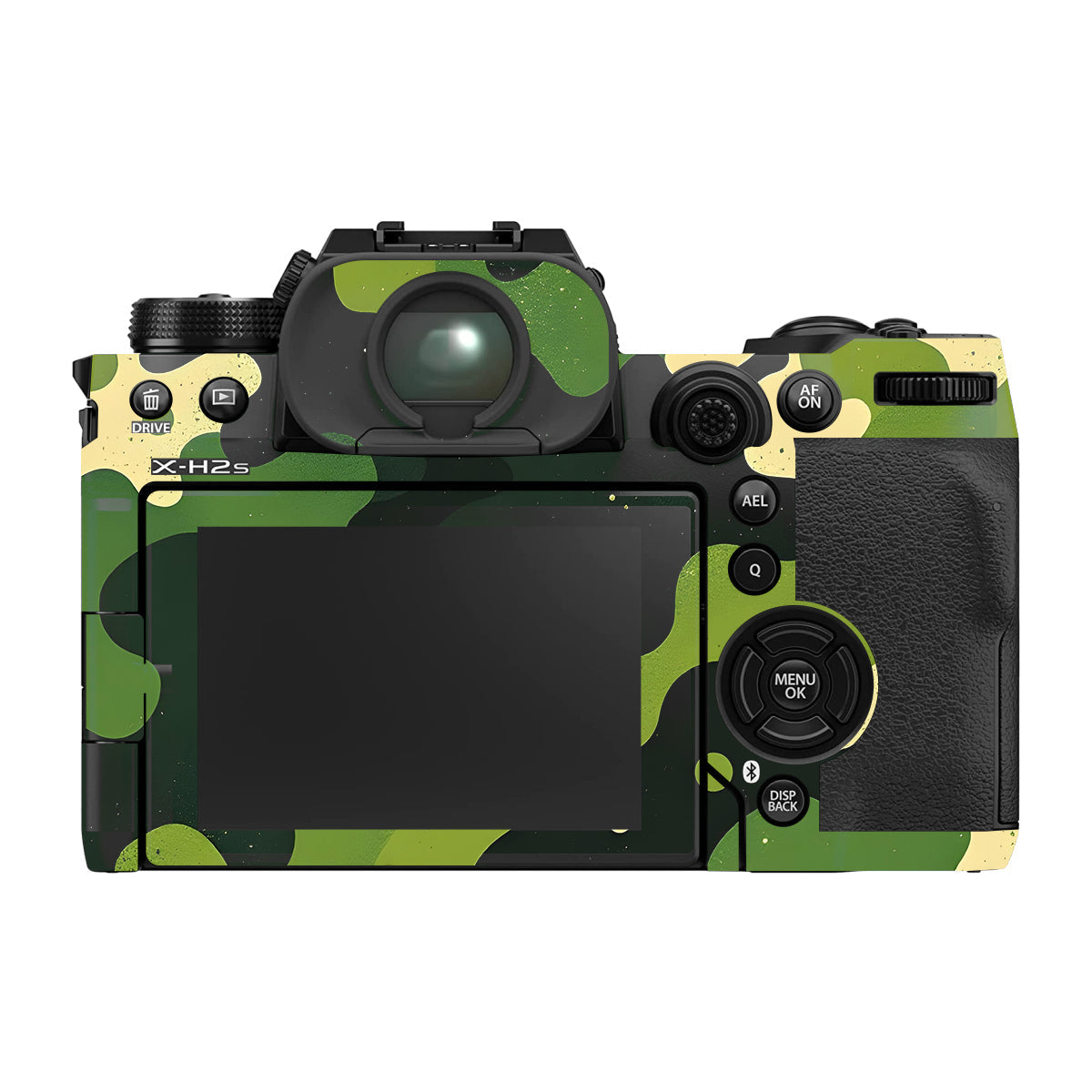 Camouflage Pattern Fujifilm X-H2S Camera Skin