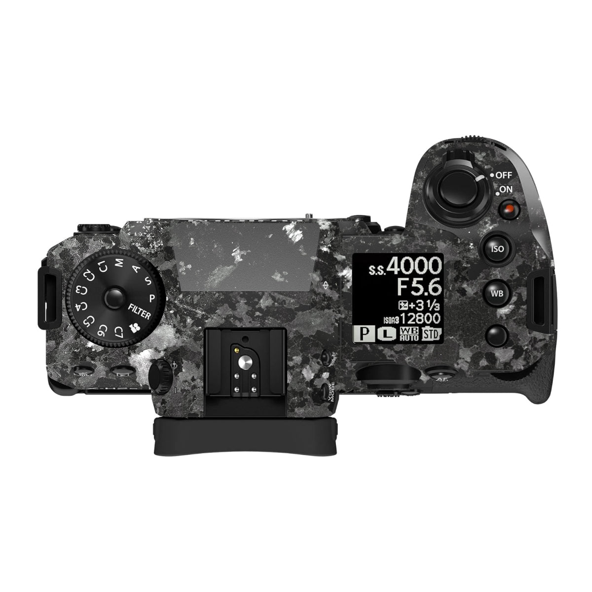 Black Granite Fujifilm X-H2S Camera Skin