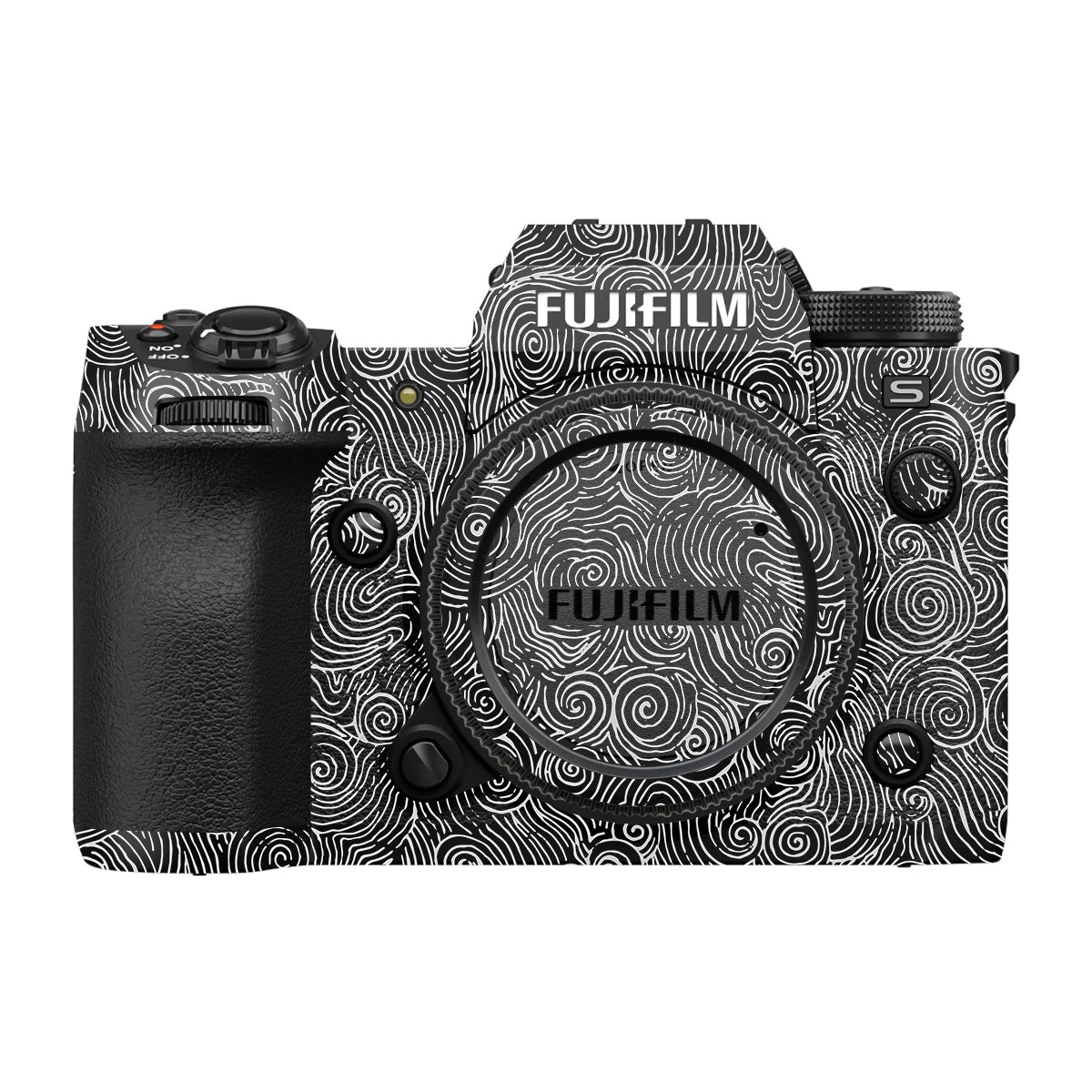 White Spirals Fujifilm X-H2S Camera Skin
