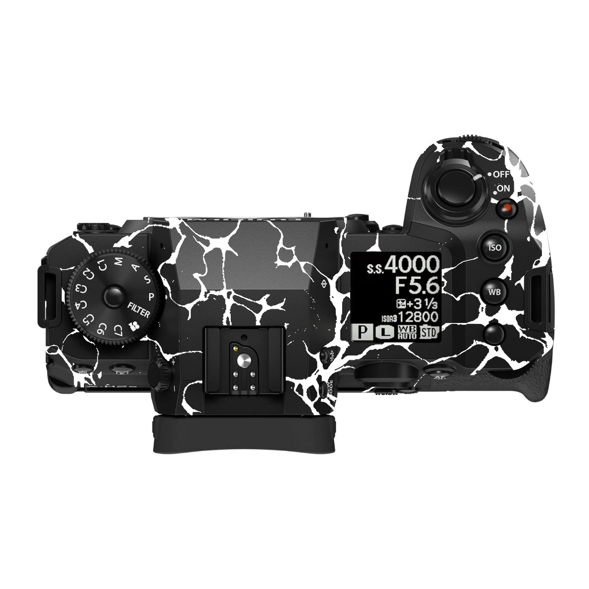 White Web Fujifilm X-H2S Camera Skin