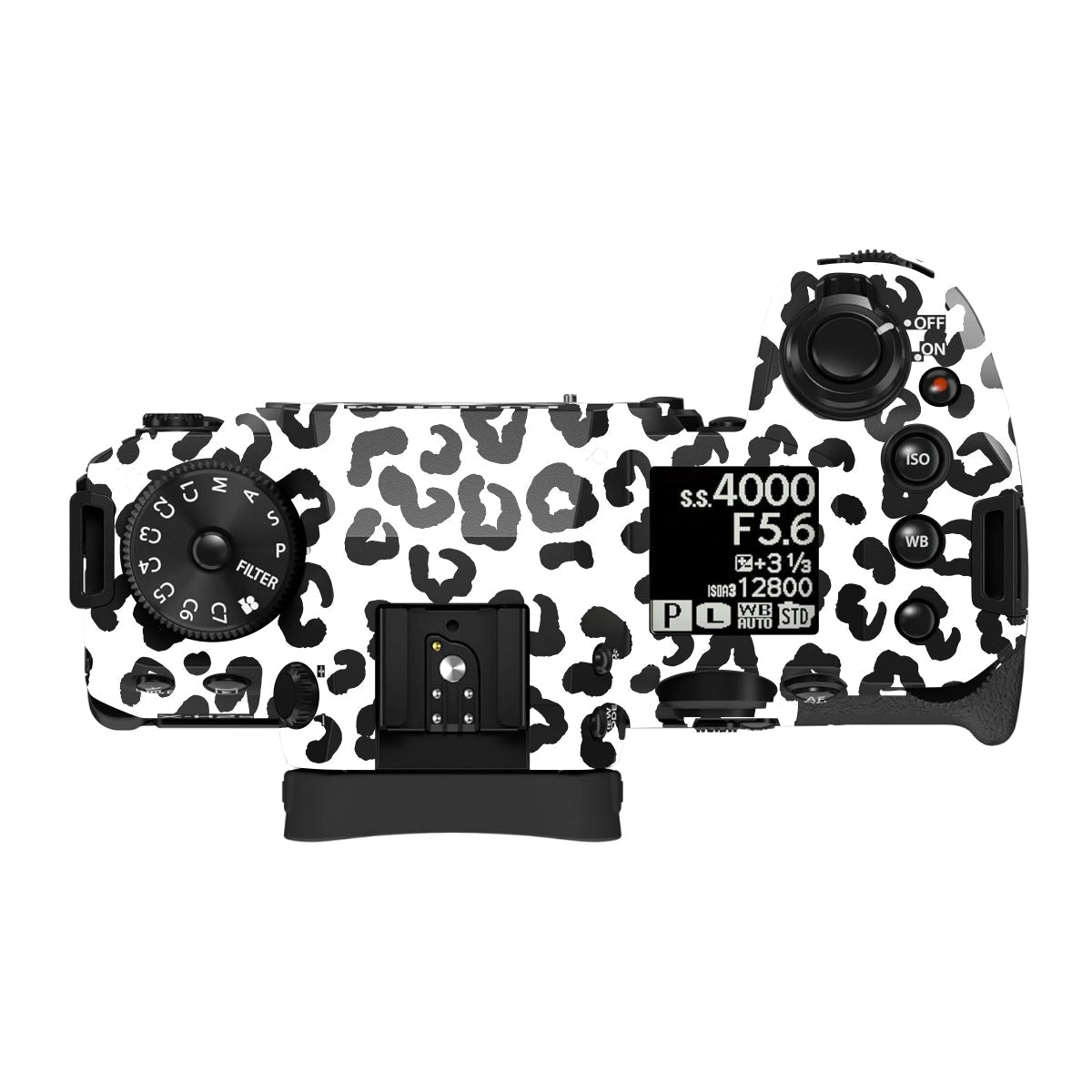 White Leopard Fujifilm X-H2S Camera Skin