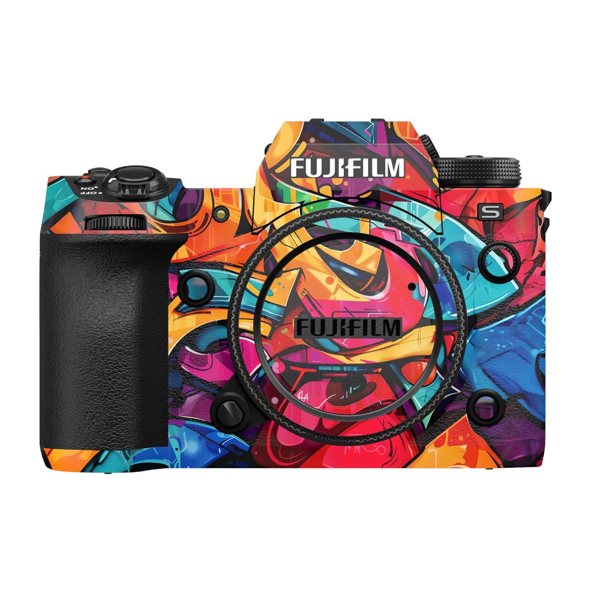 Urban Graffiti Explosion Fujifilm X-H2S Camera Skin