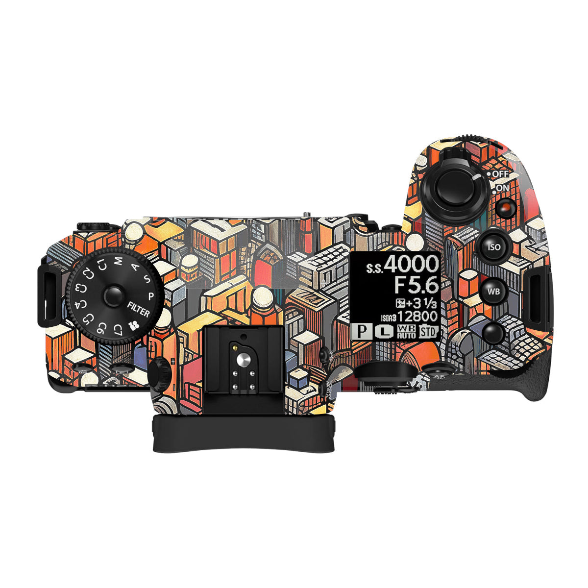 Isometric Cityscape Fujifilm X-H2S Camera Skin