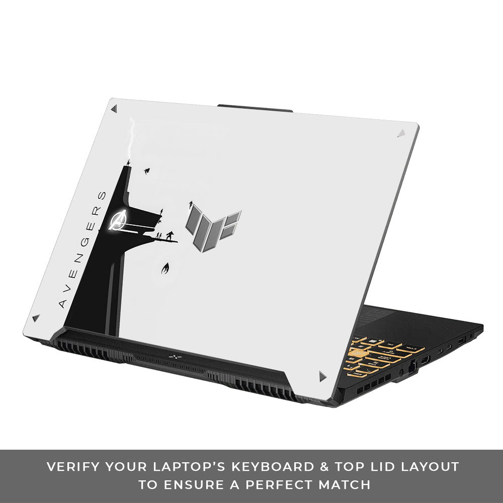 Avengers In Action Asus TUF F16 and A16 Laptop Skin