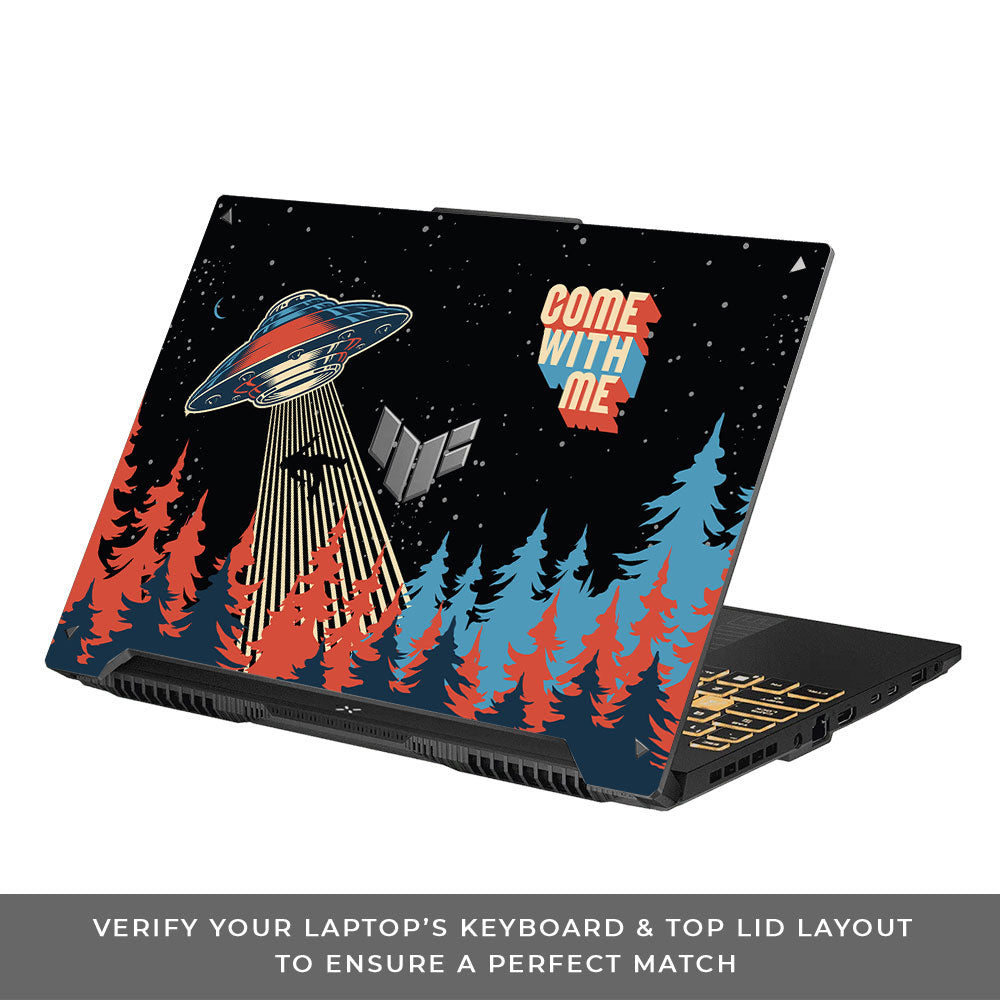 Come with Me Asus TUF F16 and A16 Laptop Skin