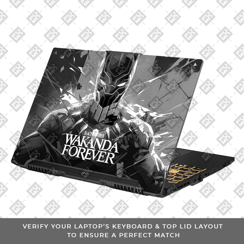 Black Panther Wakanda Forever Asus TUF F16 and A16 Laptop Skin