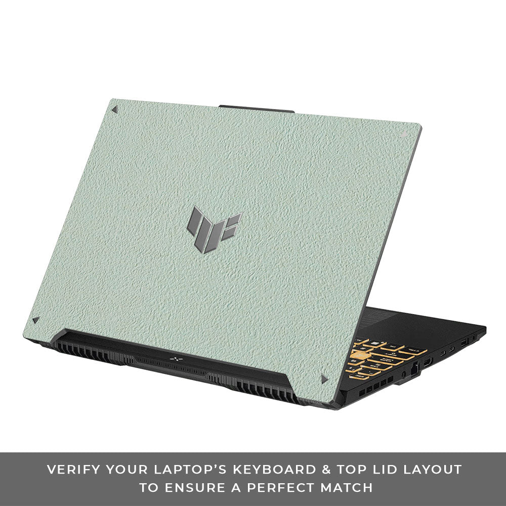 Textured Aqua Stone Asus TUF F16 and A16 Laptop Skin