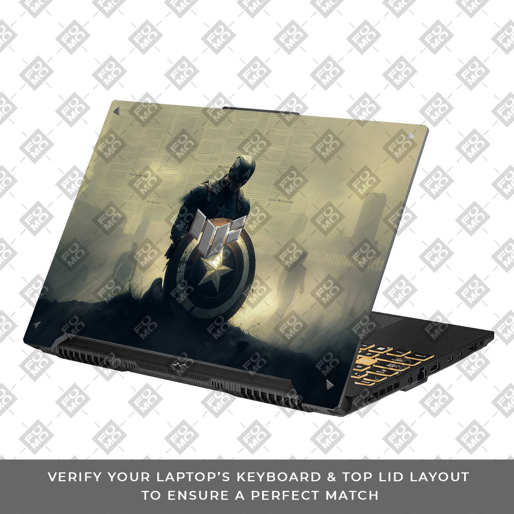 Captain's Valor Asus TUF F16 and A16 Laptop Skin