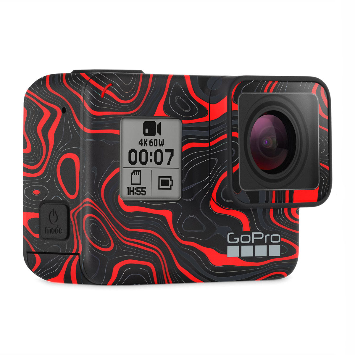 Crimson Waves GoPro Hero 7 Camera Skins
