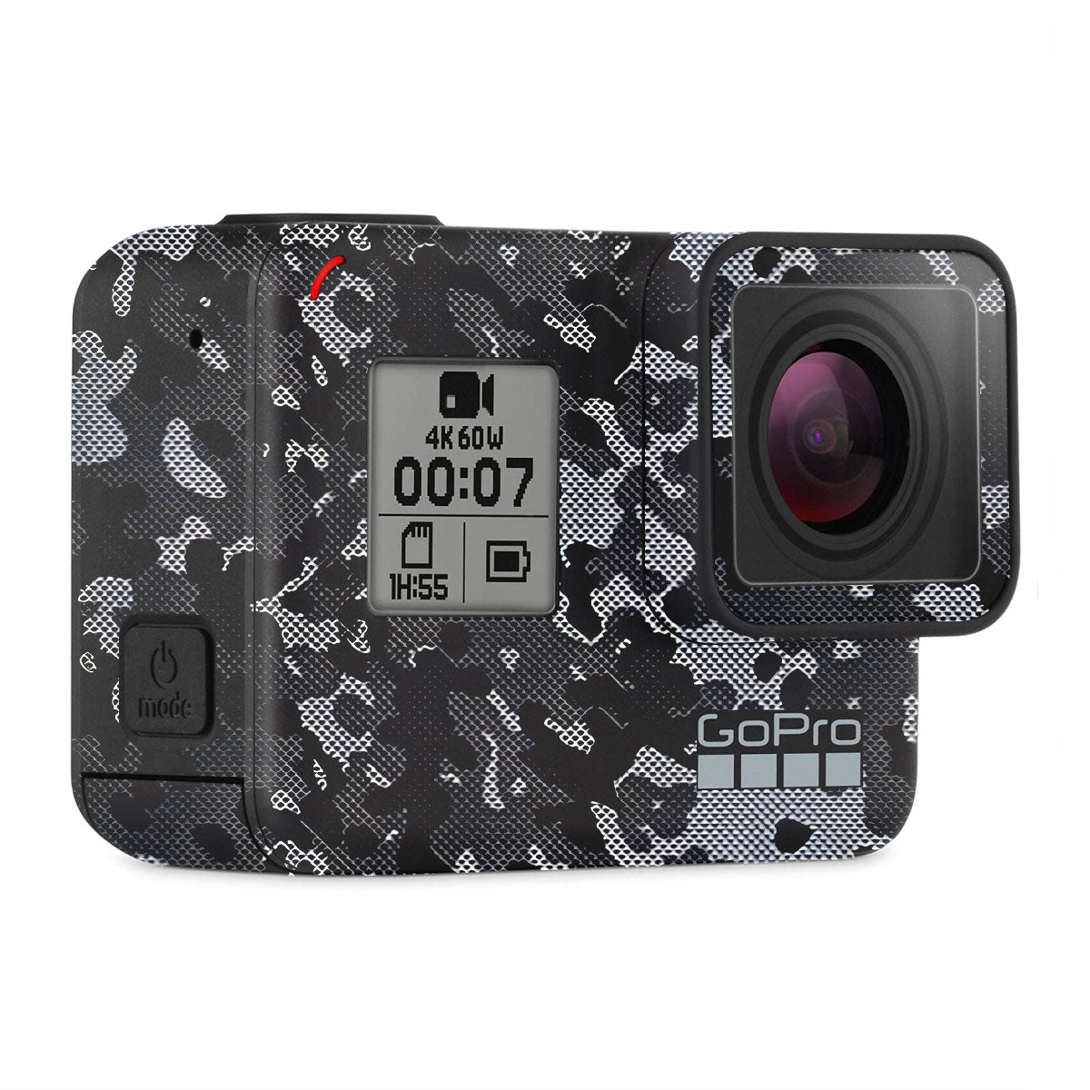 Stealth Grey Camo GoPro Hero 7 Camera Skins