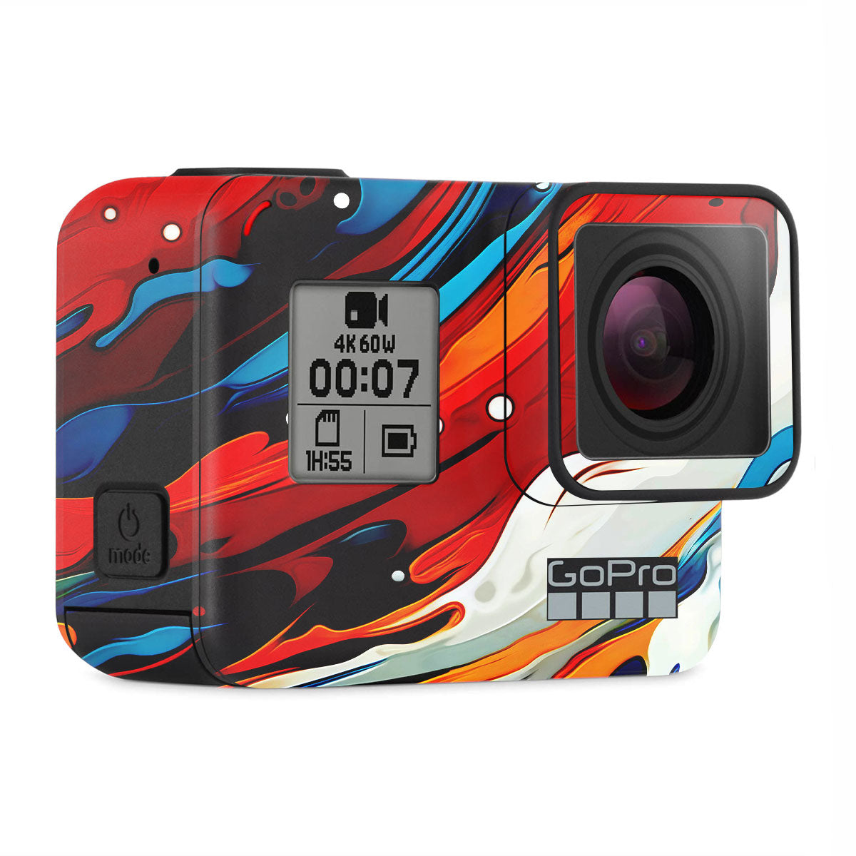 Fire & Ice Flow GoPro Hero 7 Camera Skins