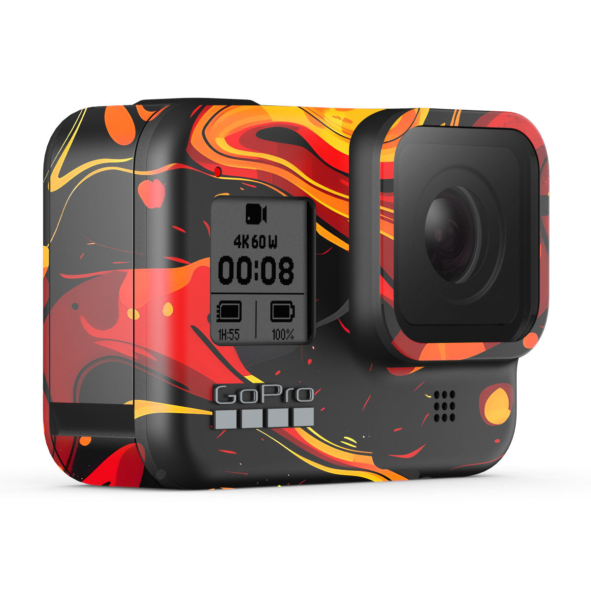 Lava Burst GoPro Hero 8 Camera Skins