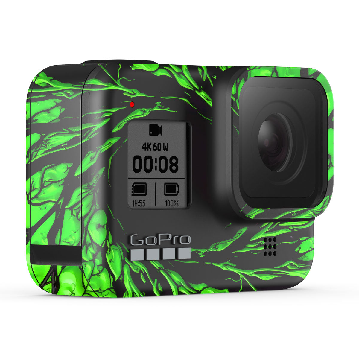Venom Green GoPro Hero 8 Camera Skins