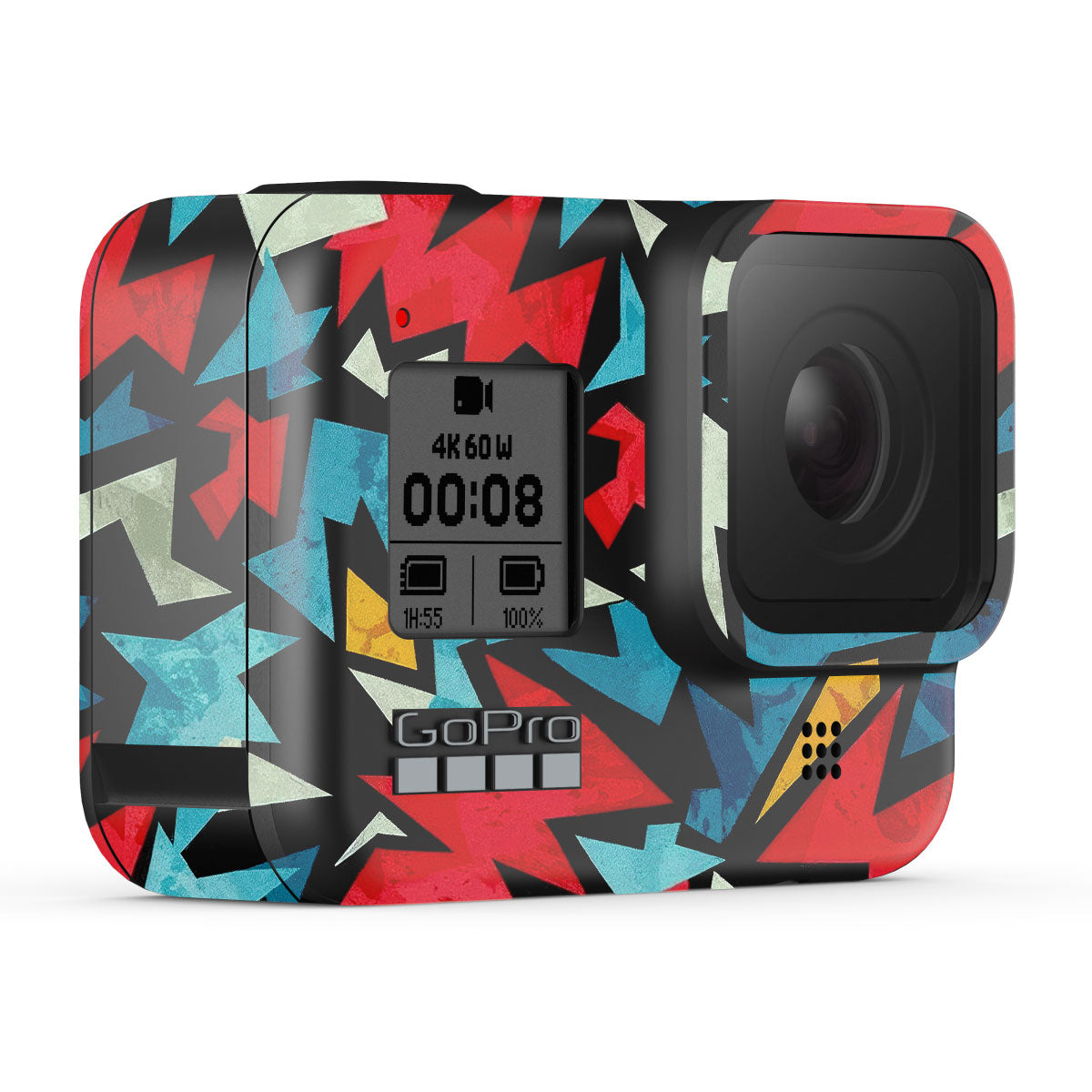 Pop Art Lightning GoPro Hero 8 Camera Skins