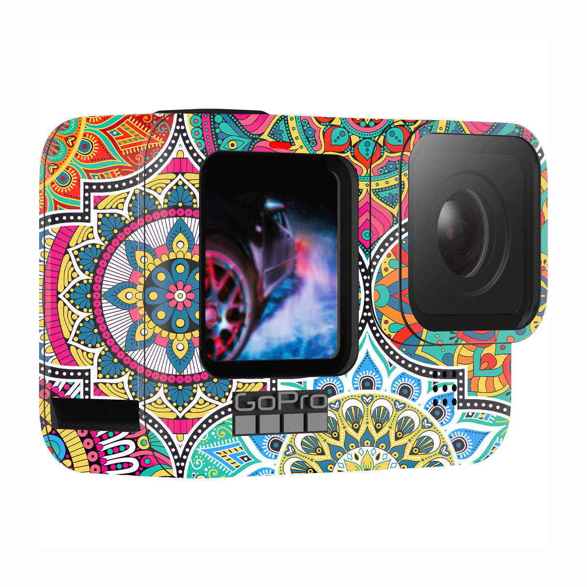 Boho Mandala Tile Pattern GoPro Hero 12 Camera Skin