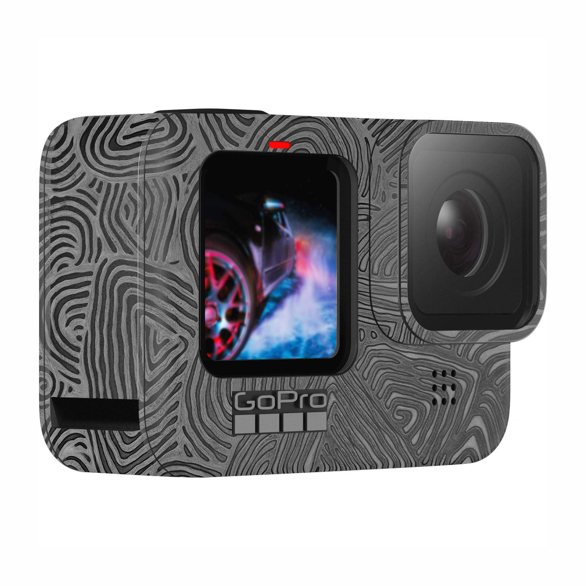 Monochrome Line Maze GoPro Hero 9 Camera Skins